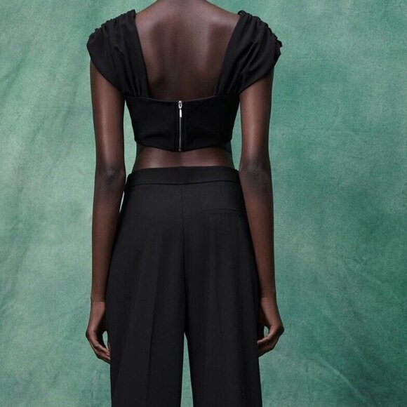 NWT ZARA | Crop Top | Sz. M - Picture 4 of 9